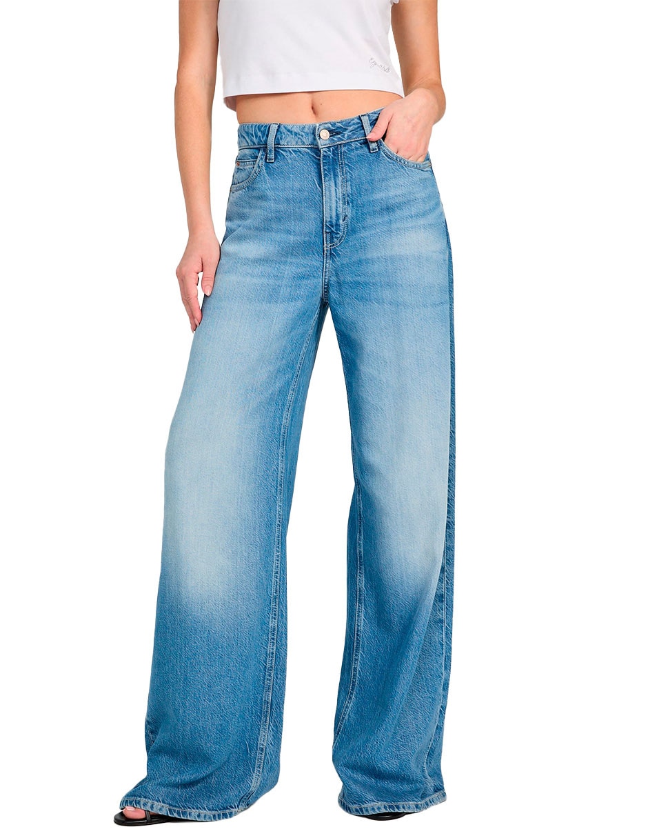 Mom Jeans Pantalones Guess Mujer Liverpool Guess Mujer Liverpool