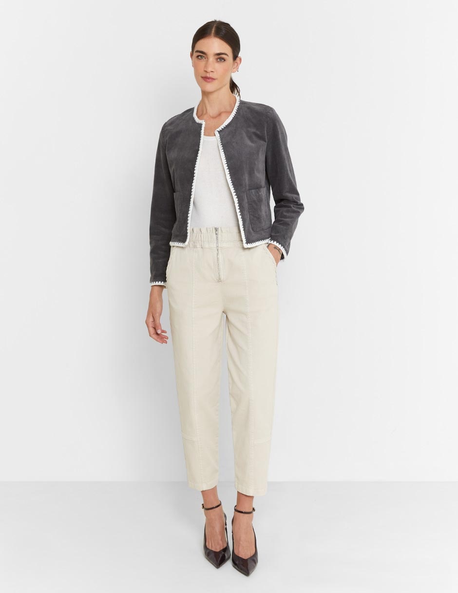 Pantalón capri straight para mujer Pantalón capri straight para mujer