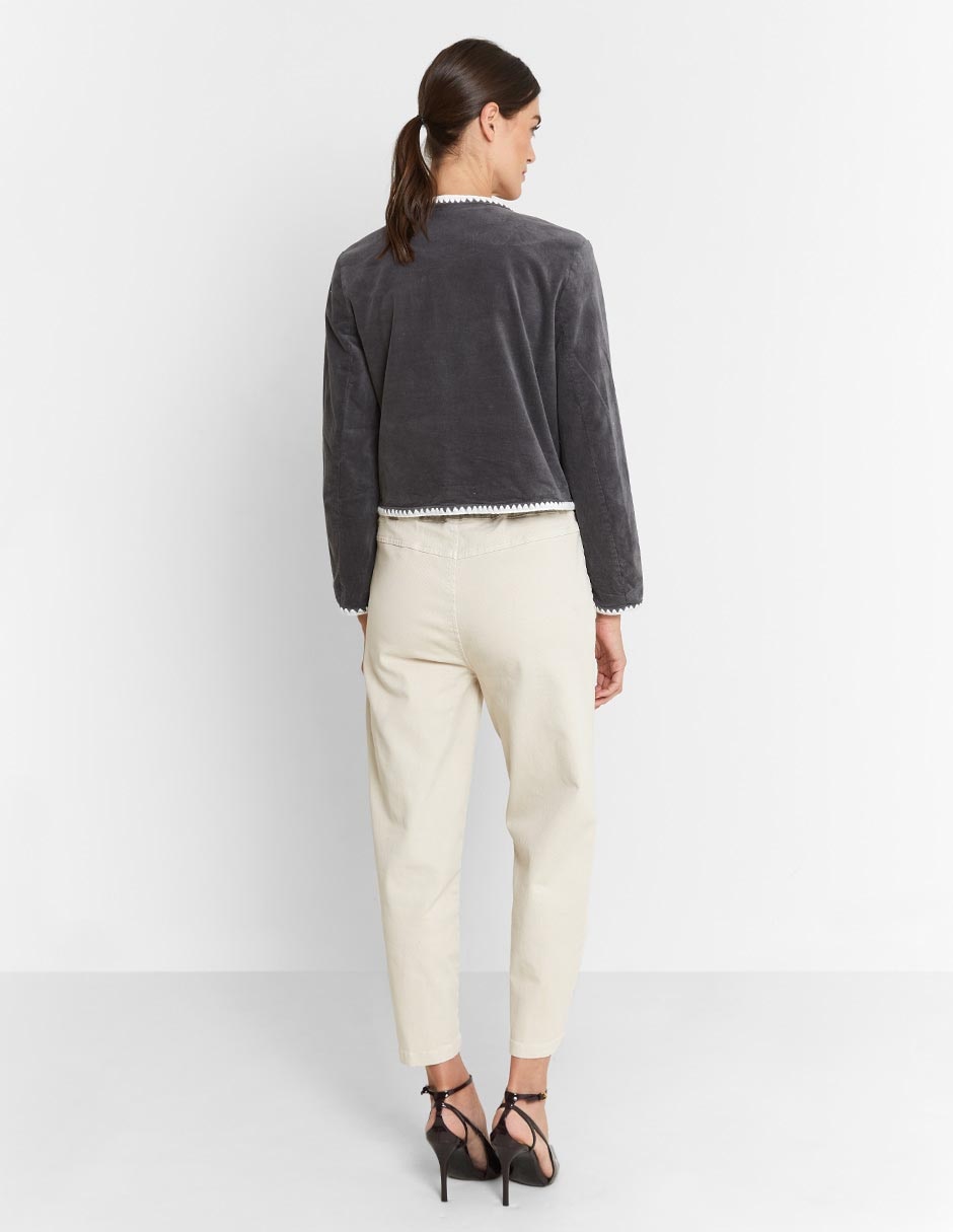 Pantalón capri straight para mujer 2