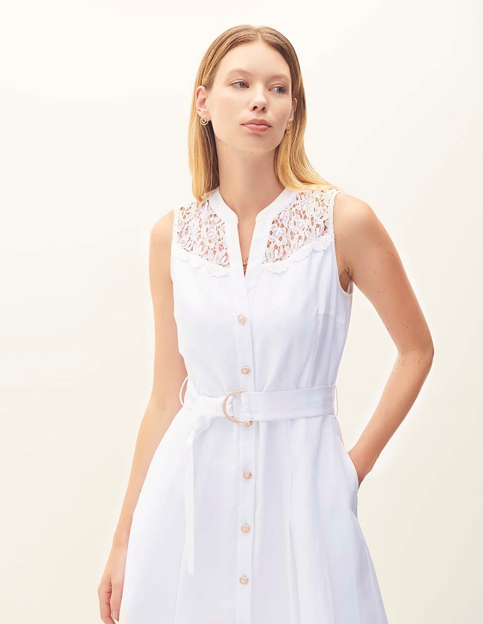 Vestido 3/4 casual Blossom para mujer 3