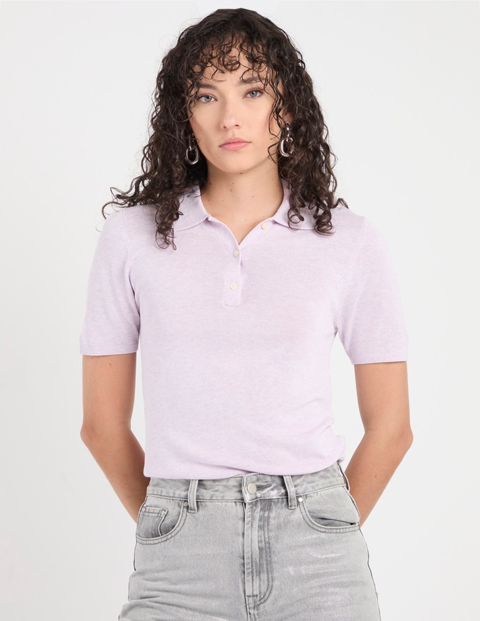 Playera tipo polo para mujer Playera tipo polo para mujer