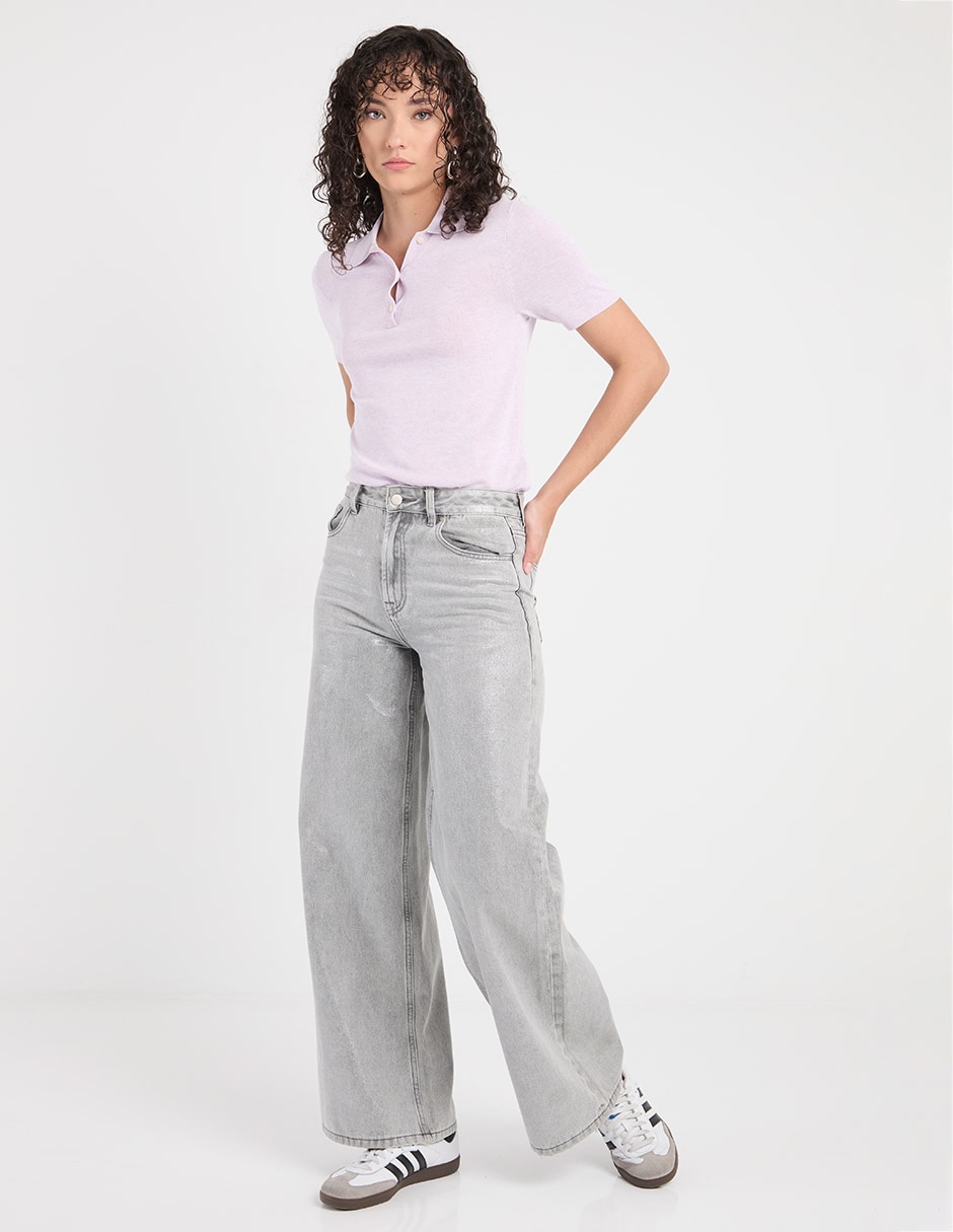Playera tipo polo para mujer 3