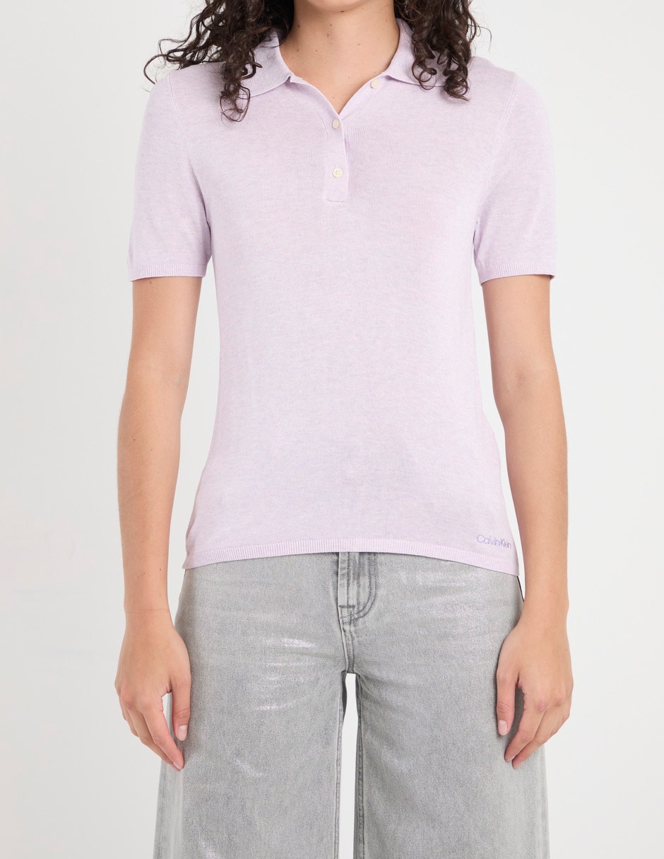 Playera tipo polo para mujer 5