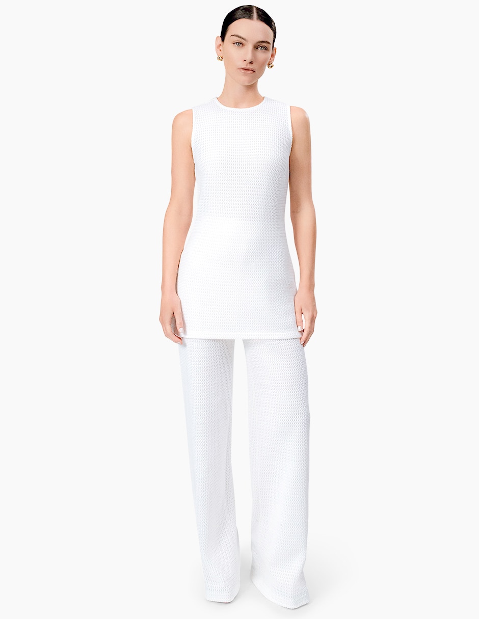 Pantalón relaxed amplio para mujer 4
