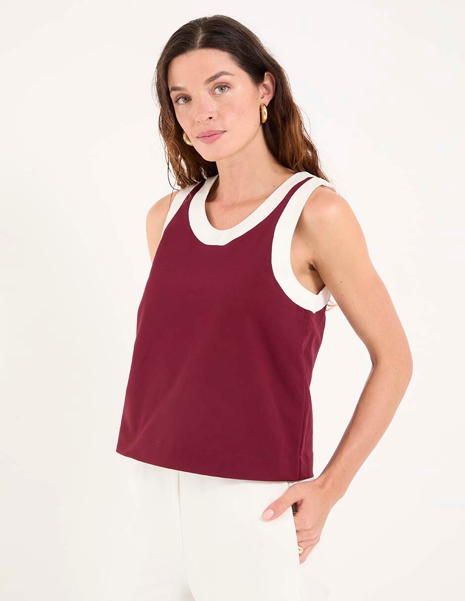 Playera Calvin Klein Jeans cuello redondo para mujer Liverpool