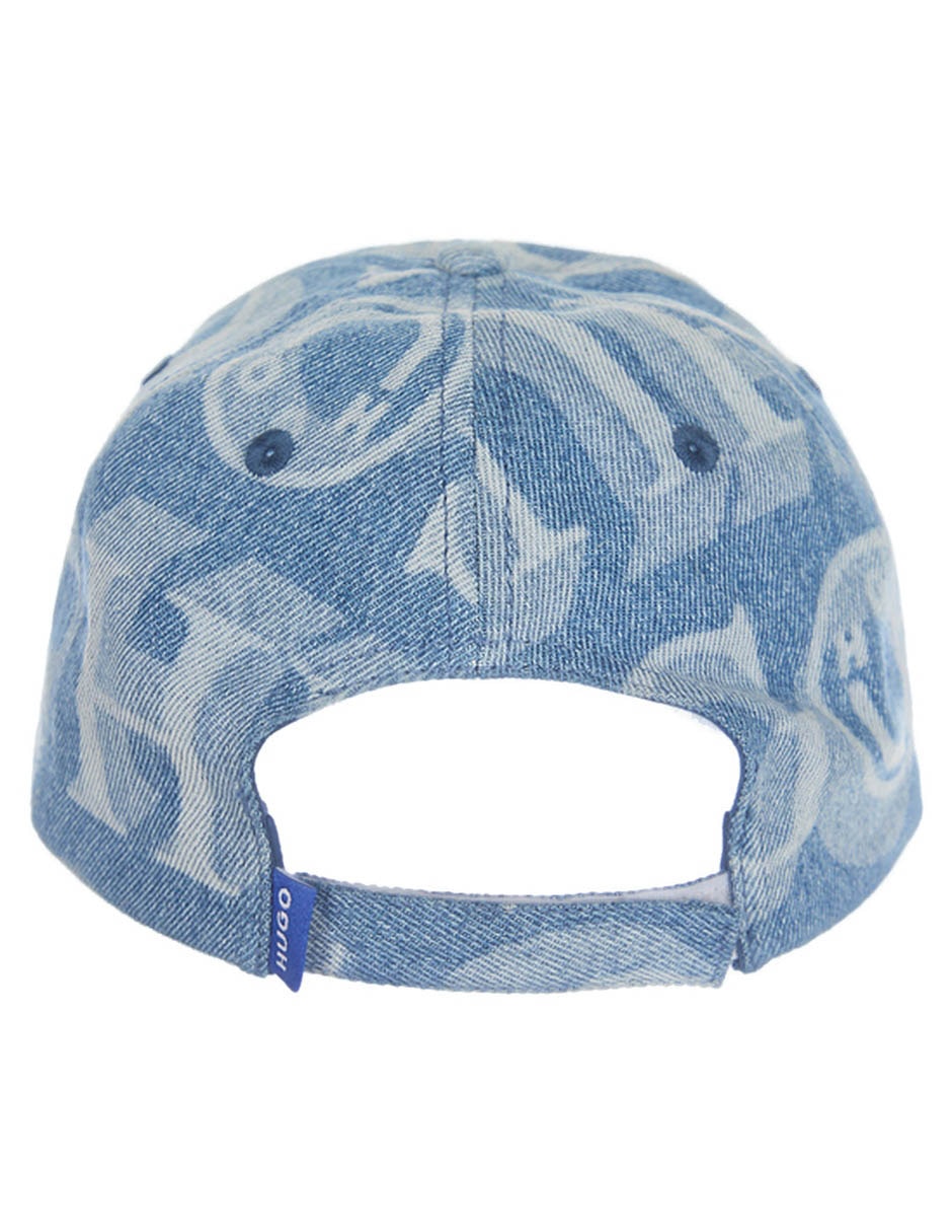 Gorra con visera semicurva velcro casual para mujer 2