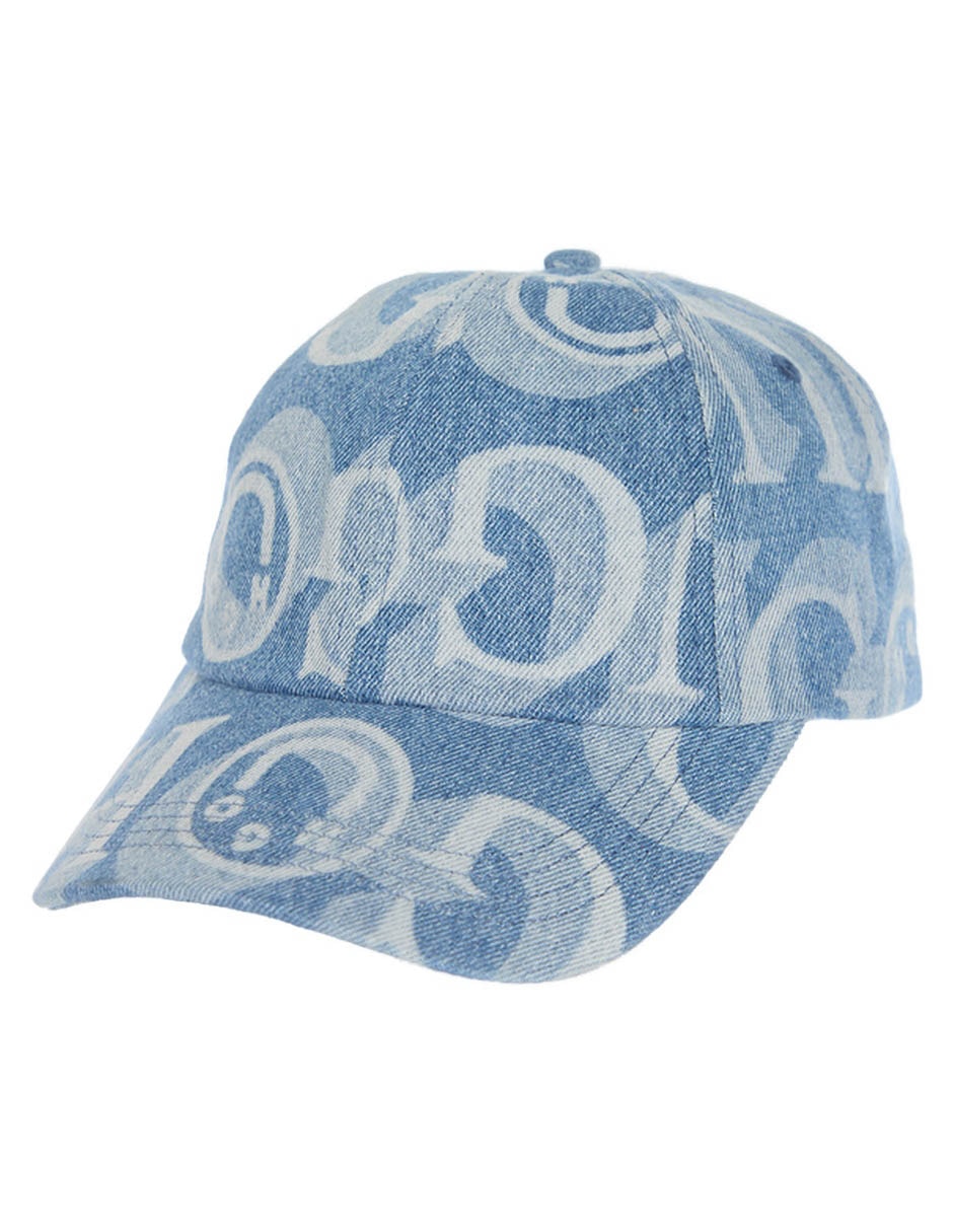 Gorra con visera semicurva velcro casual para mujer 3