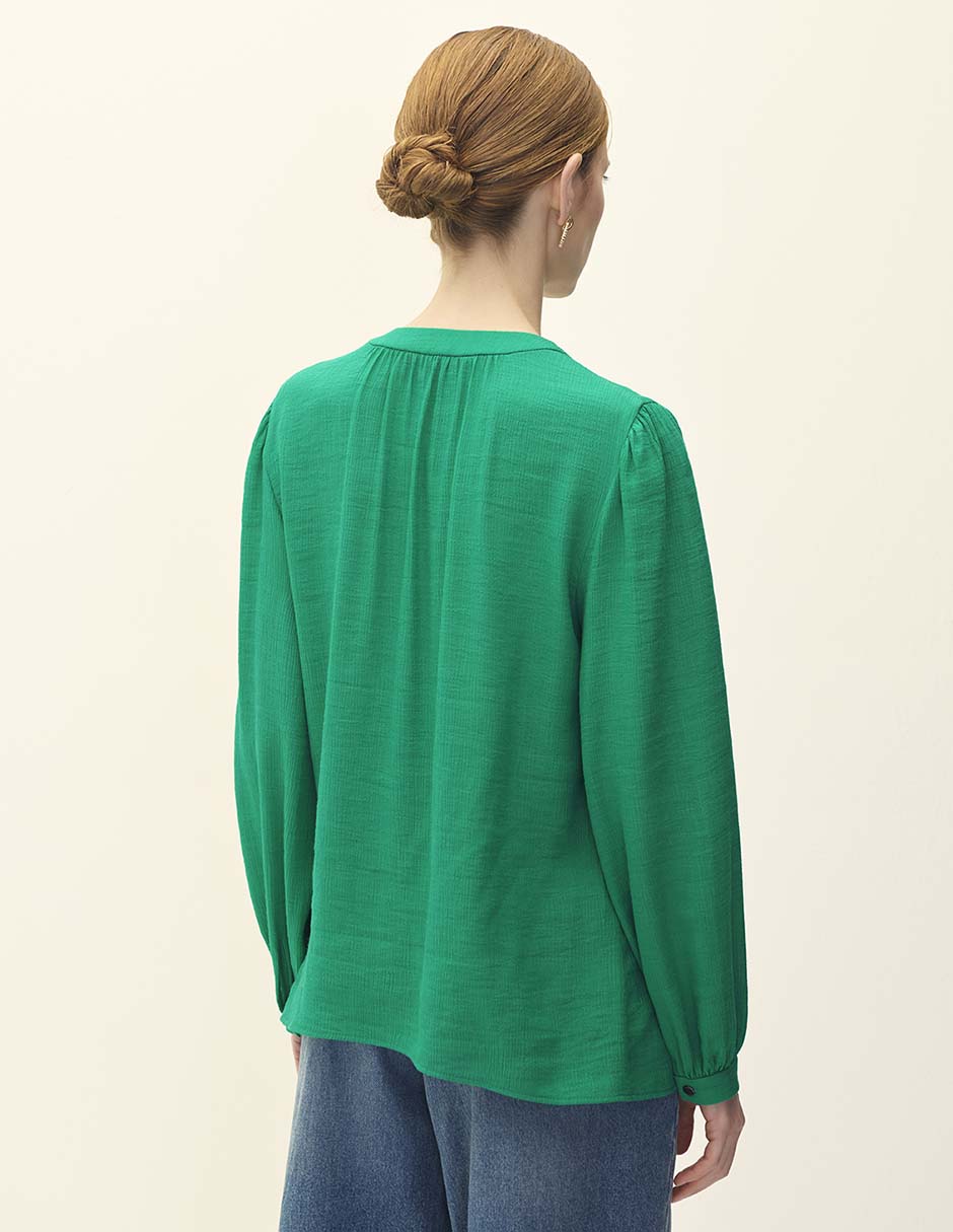 Blusa manga larga para mujer 3