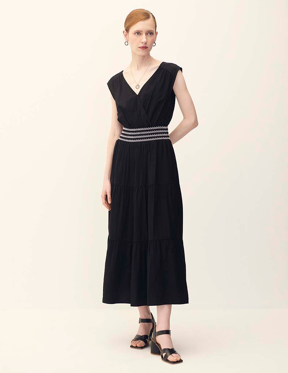 Ropa Vestido Negro Julio Julio Vestido Corto Mujer El Palacio De