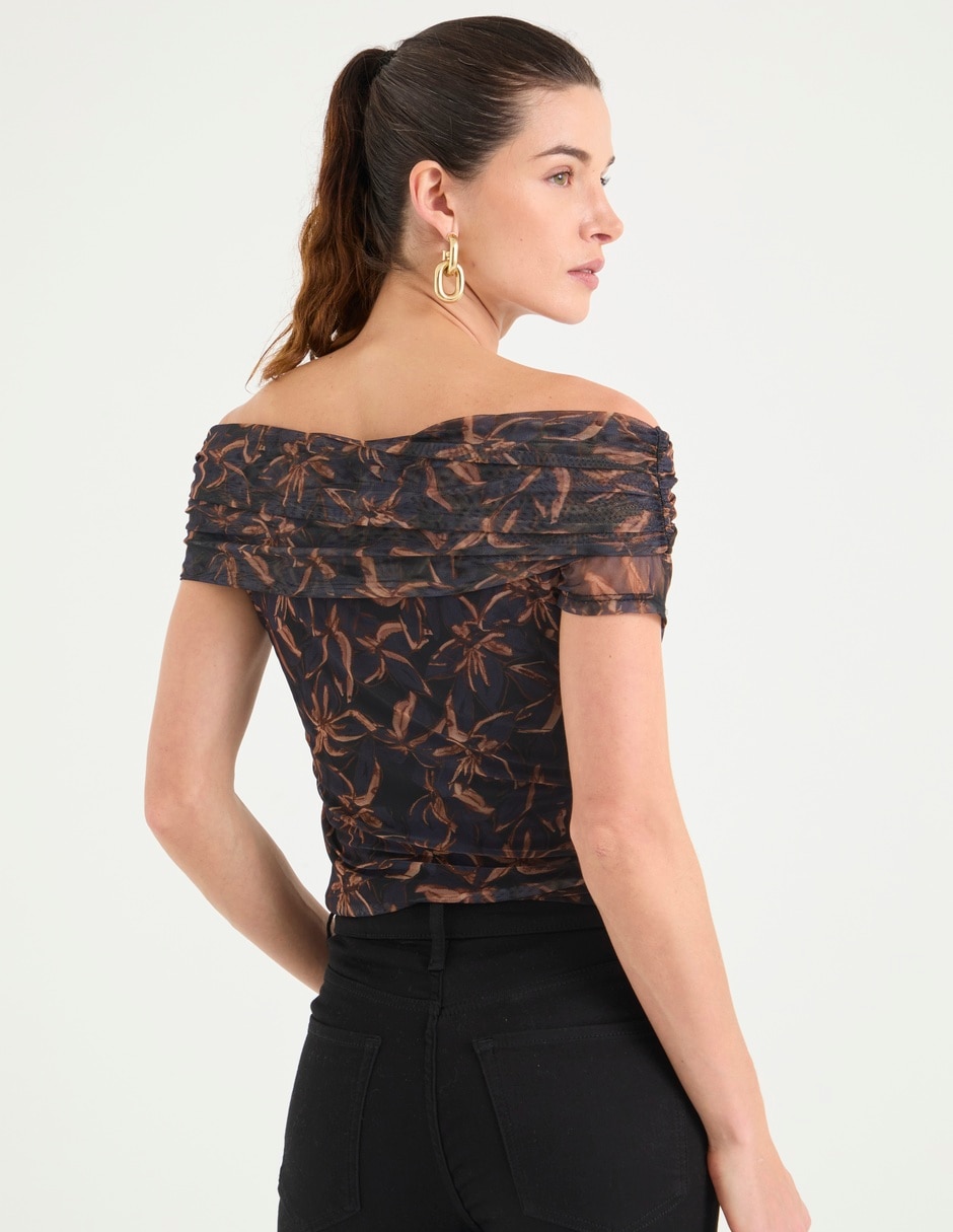 Blusa manga corta para mujer 2