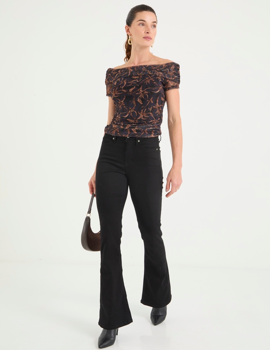 Blusa manga corta para mujer 3
