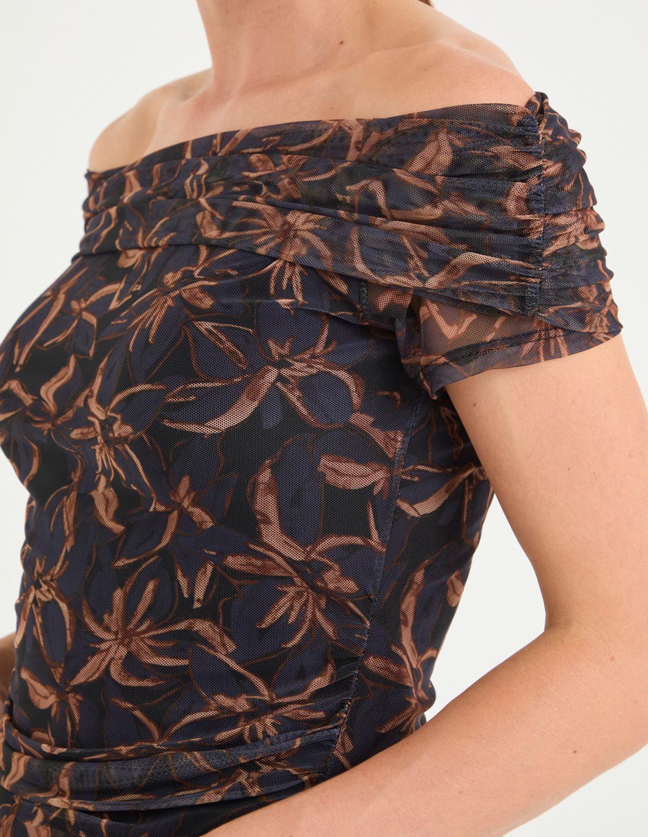 Blusa manga corta para mujer 4
