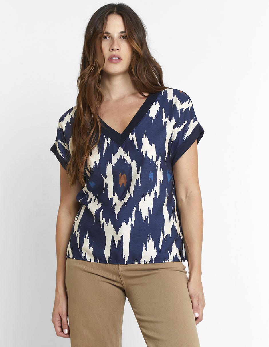 Blusa manga corta para mujer Blusa manga corta para mujer