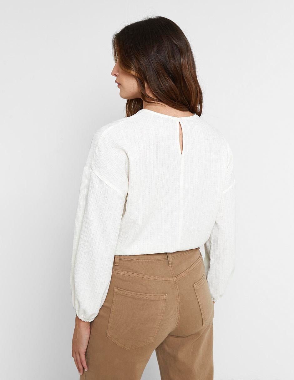 Blusa manga larga para mujer 2