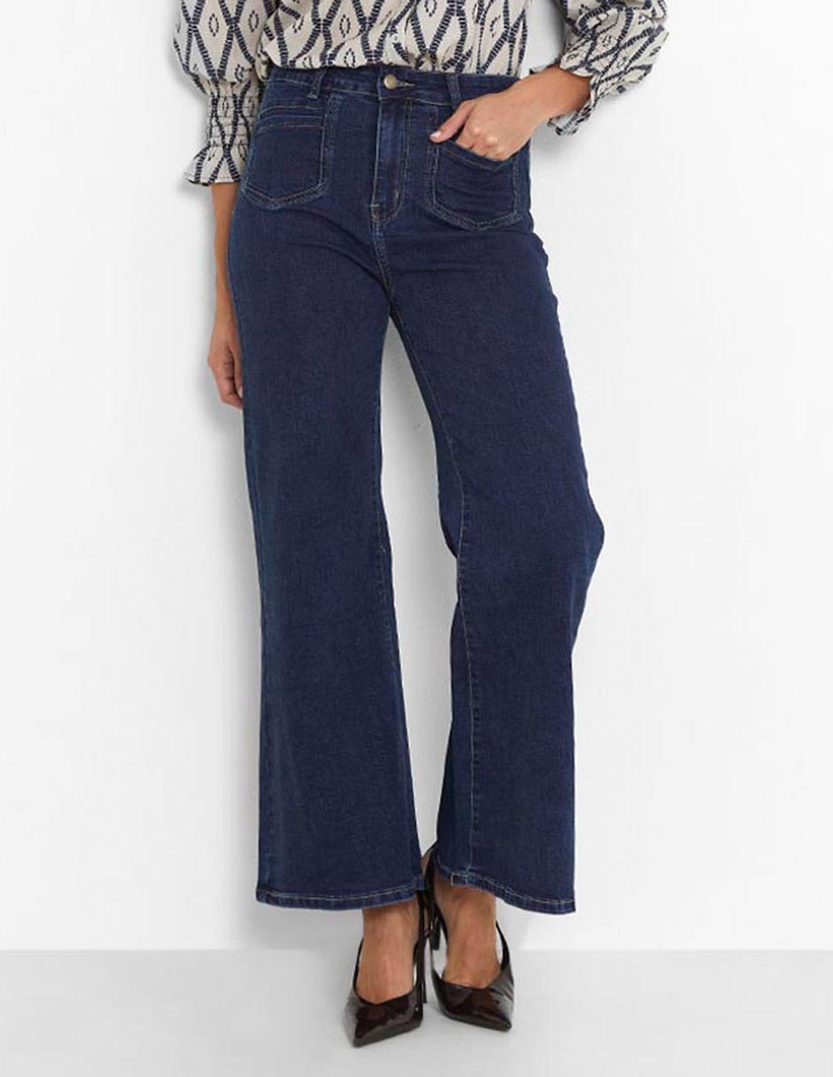 Jeans straight para mujer