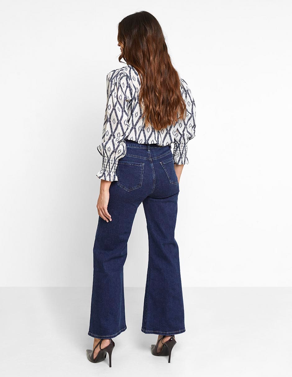 Jeans straight para mujer 2