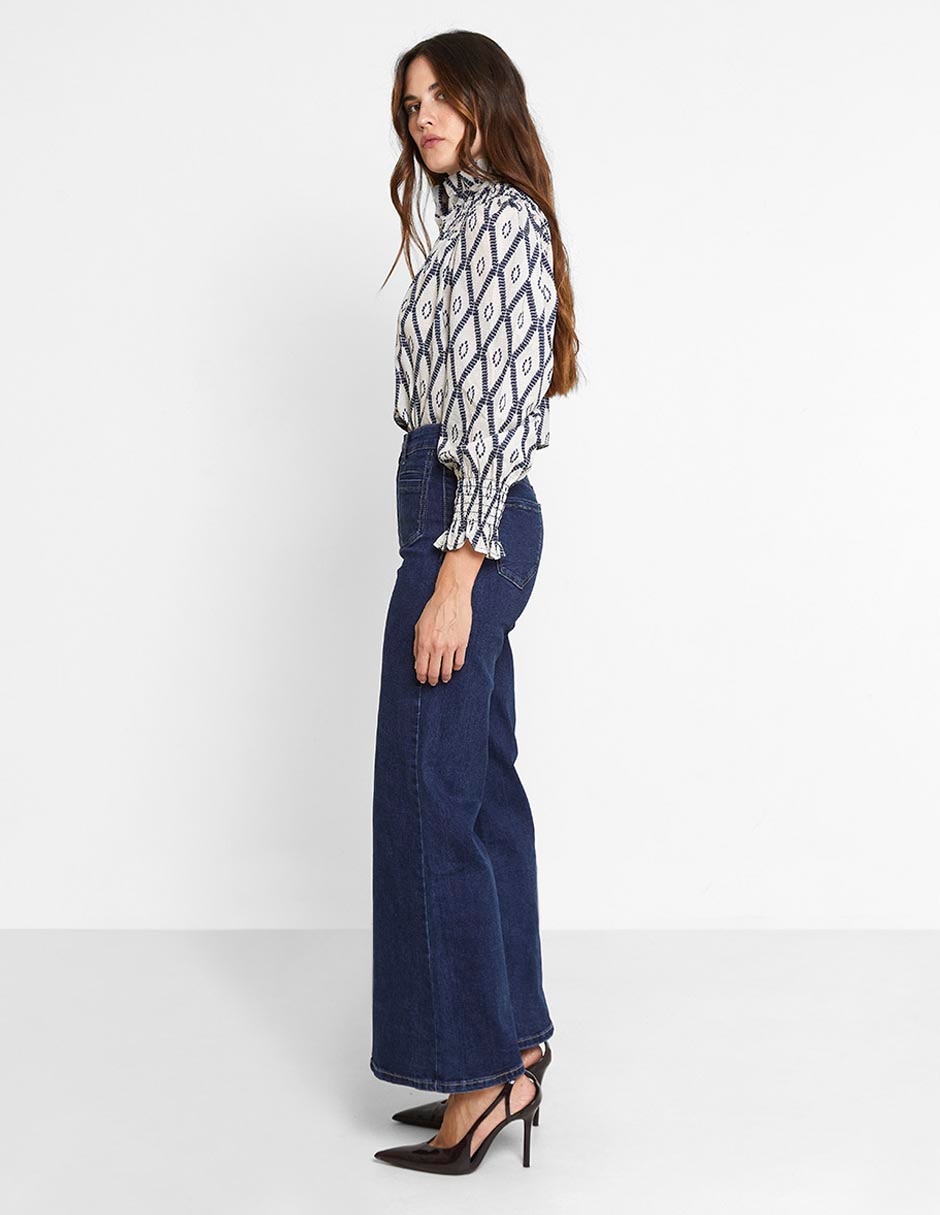 Jeans straight para mujer 4