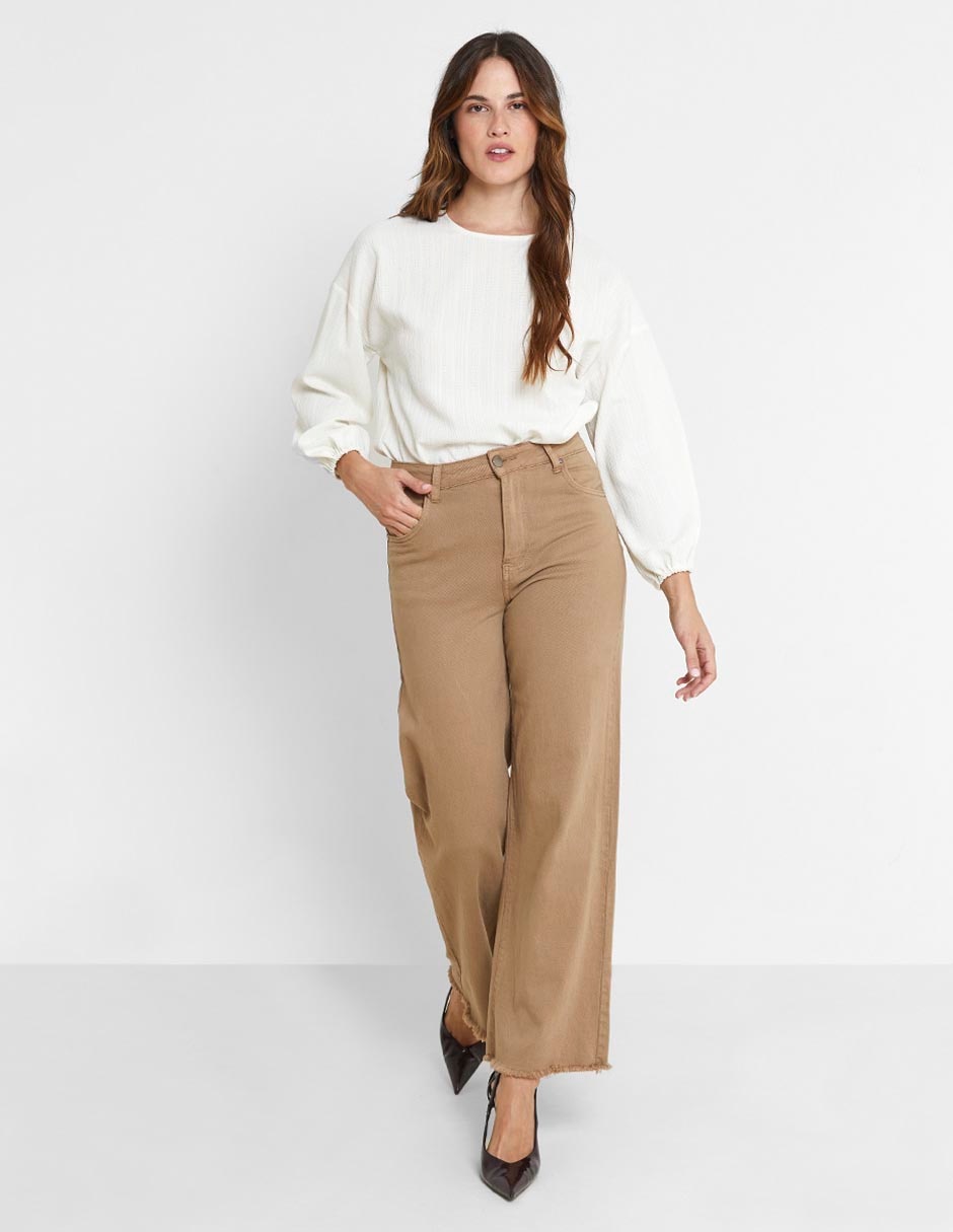 Pantalón relaxed straight para mujer 5