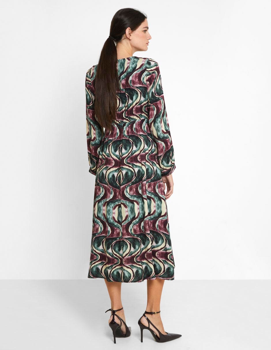 Vestido midi casual para mujer 2