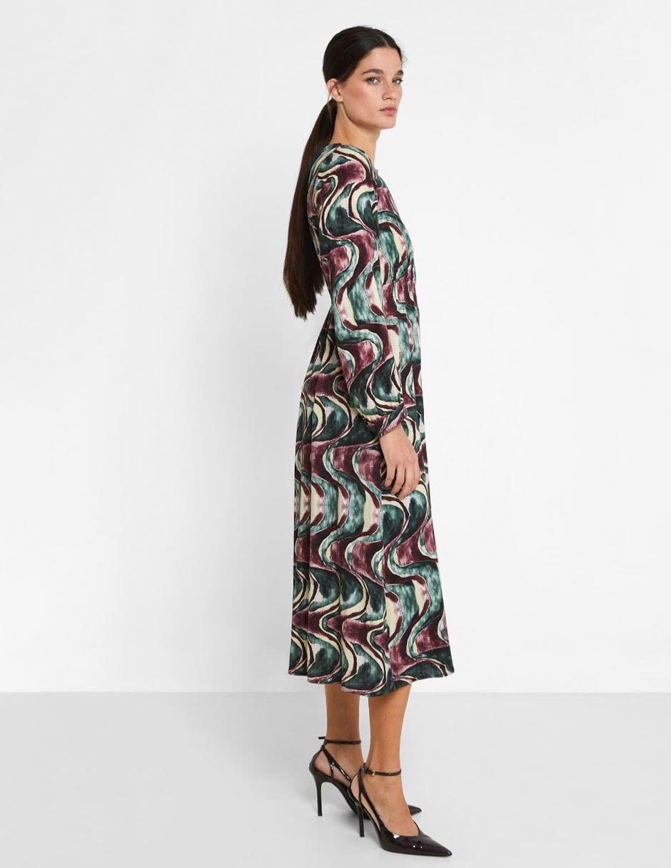 Vestido midi casual para mujer 4