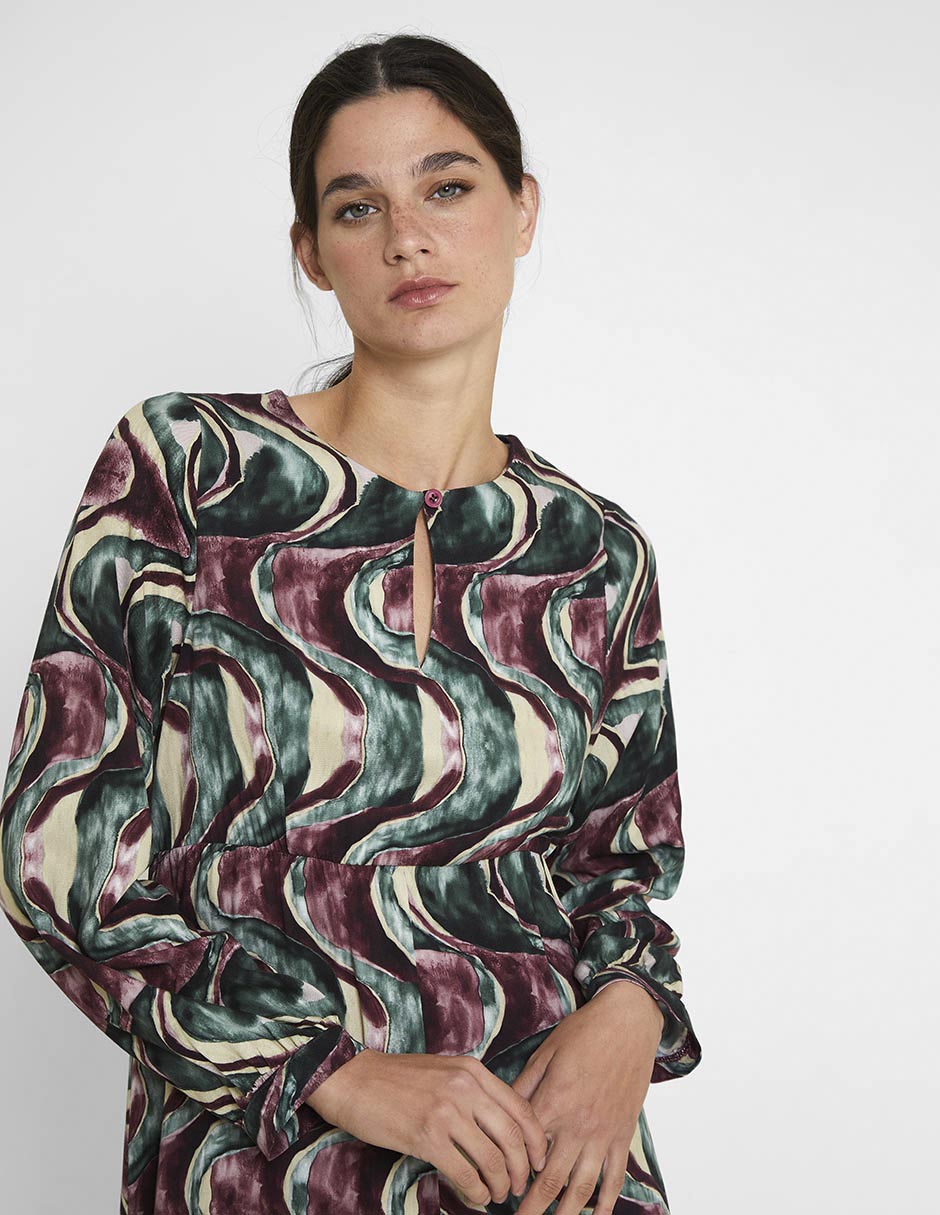 Vestido midi casual para mujer 5