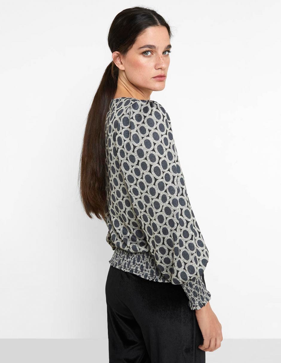 Blusa manga larga para mujer 7