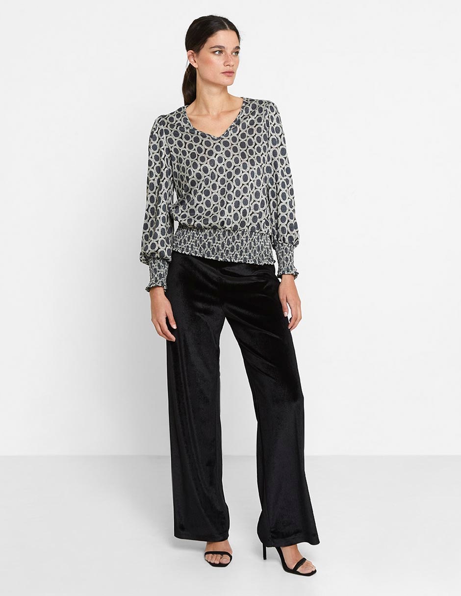 Blusa manga larga para mujer 8