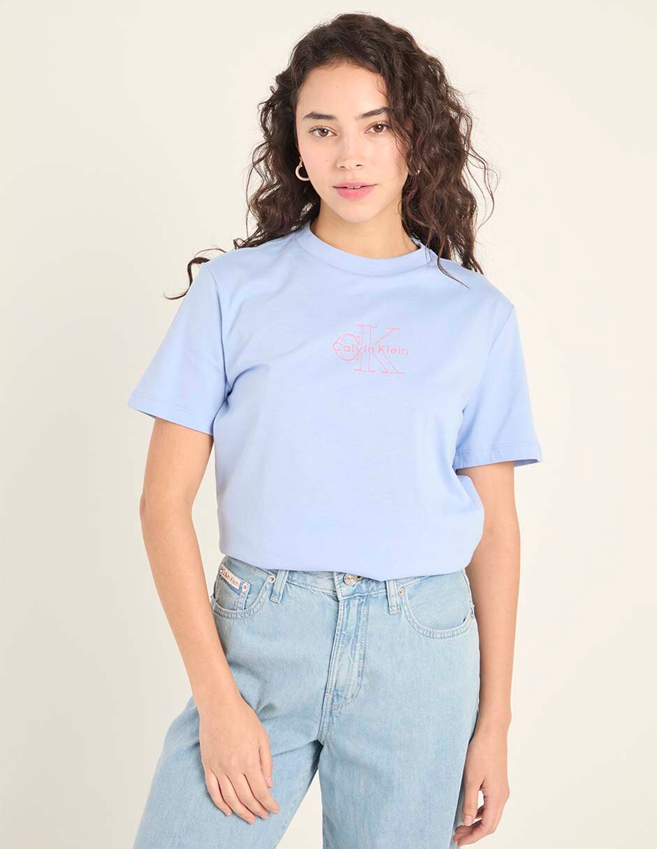 Playera Calvin Pijama Calvin Klein Mujer Liverpool Klein Jeans