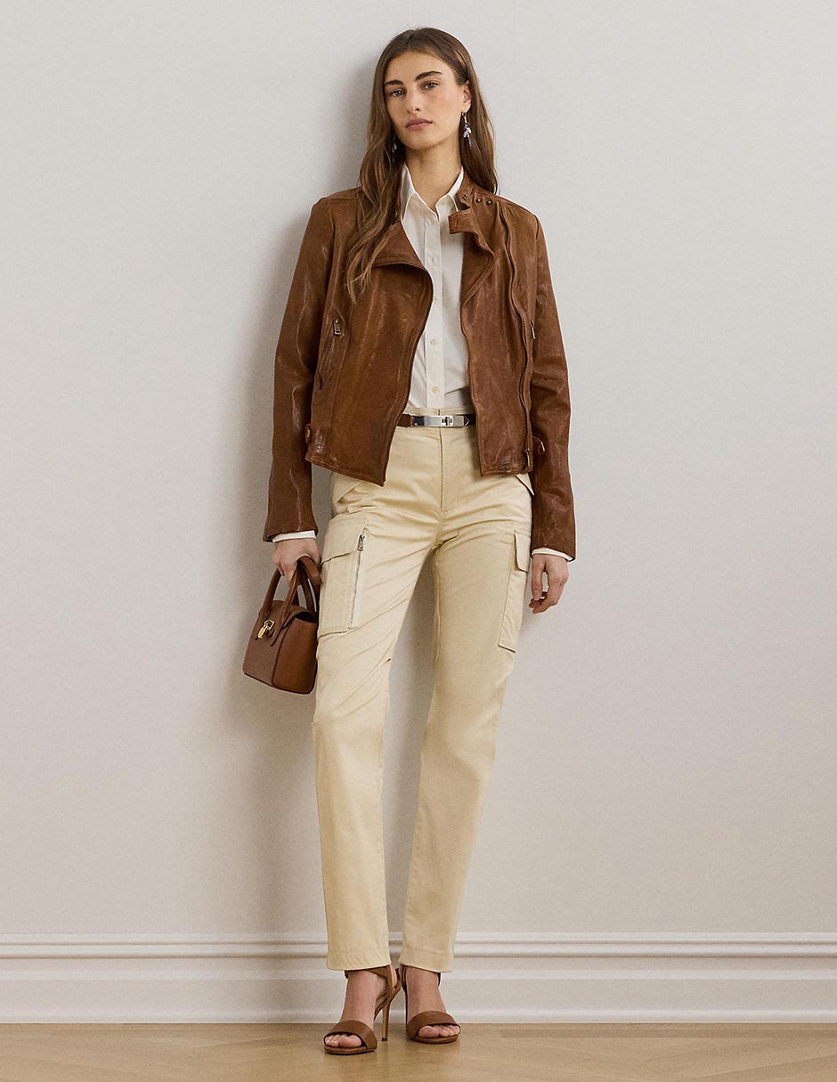 Pantalón cargo straight para mujer 4