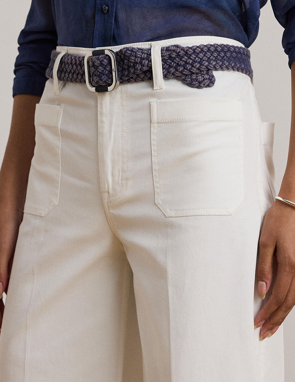 Pantalón carpenter amplio para mujer 4