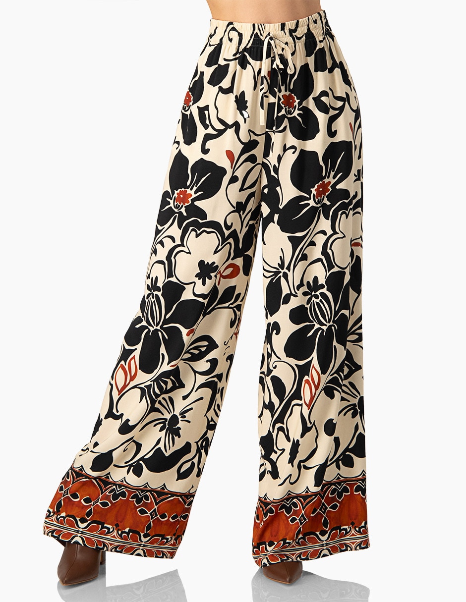 Pantalón amplio para mujer
