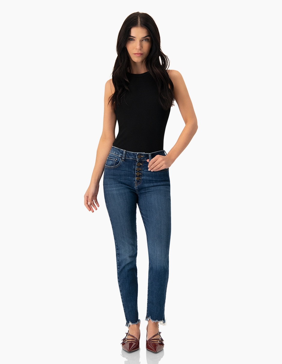 Jeans skinny para mujer 4