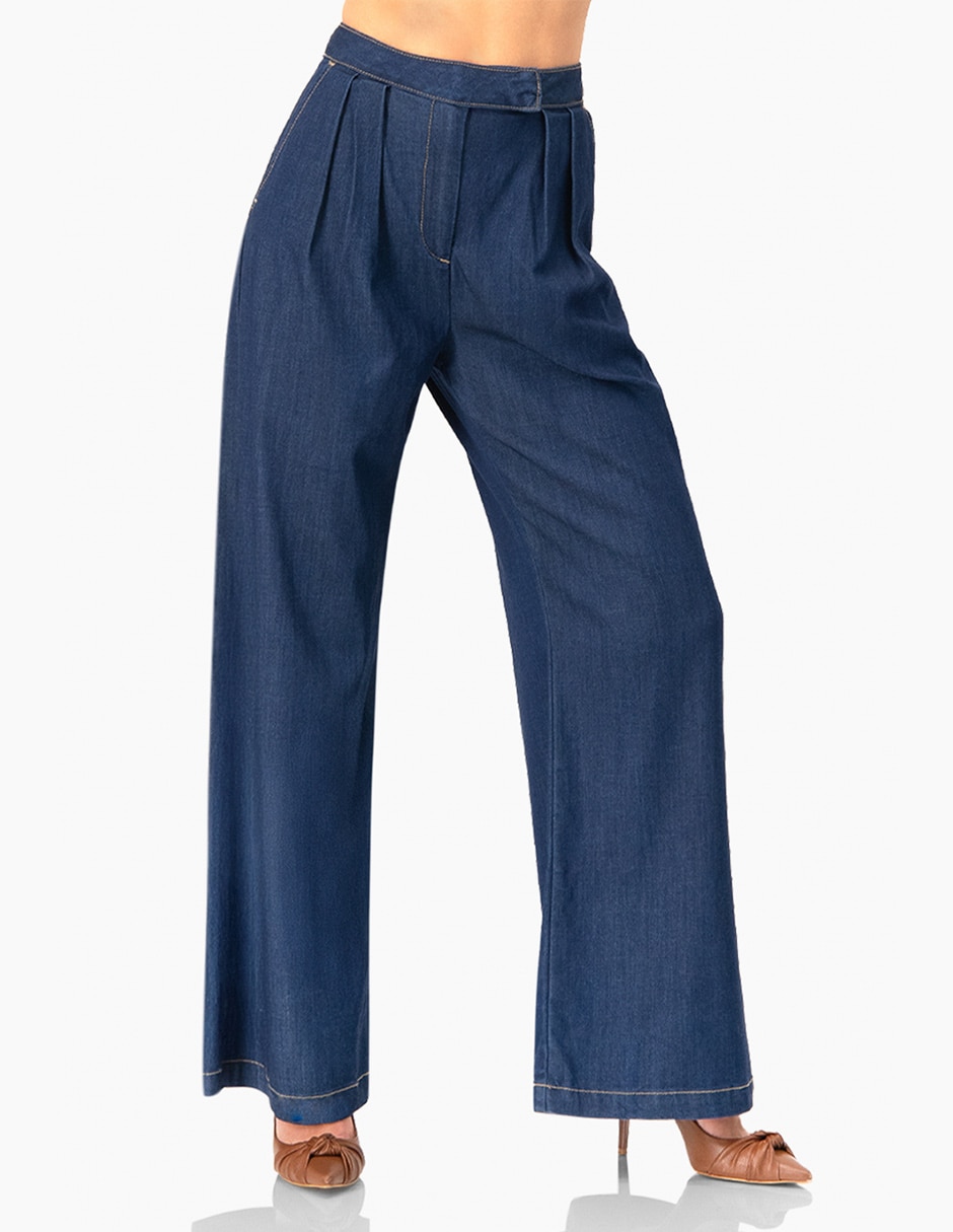 Jeans amplio para mujer