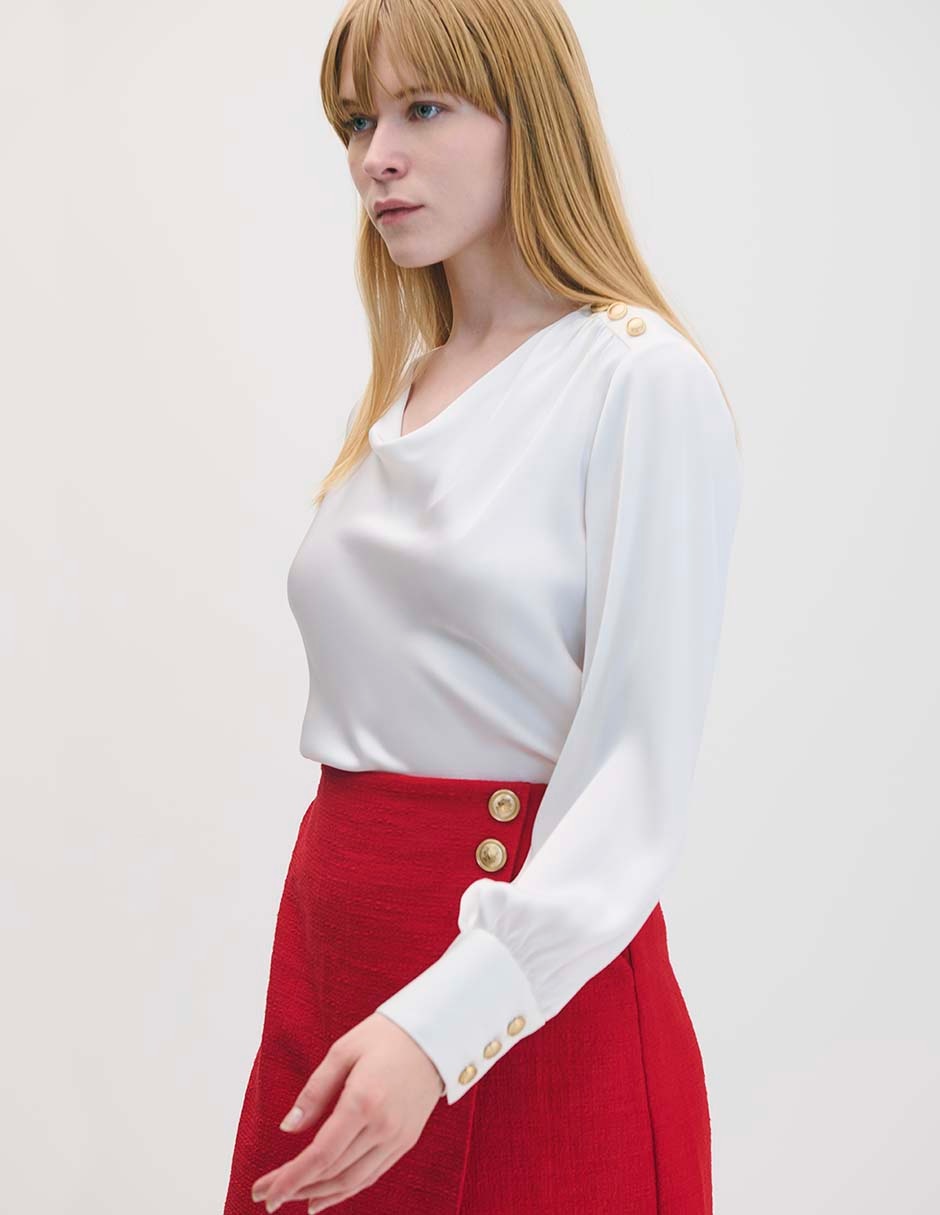 Blusa manga larga para mujer Blusa manga larga para mujer
