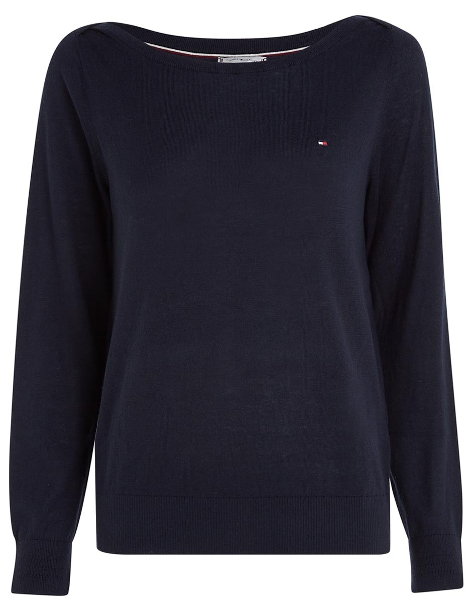 Suéter cuello ojal para mujer 3