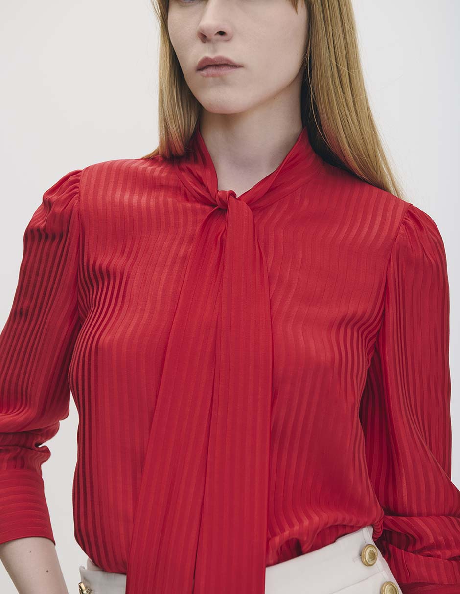 Blusa manga larga para mujer 4