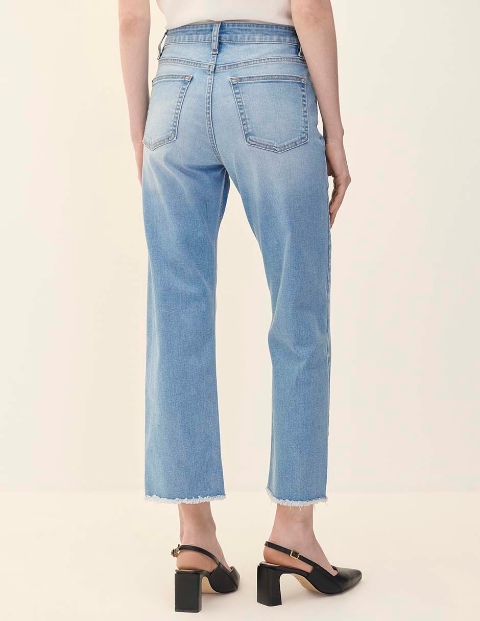 Jeans straight para mujer 3