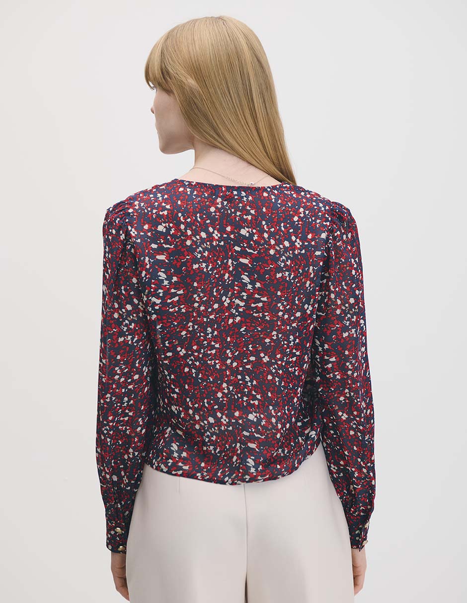 Blusa manga larga para mujer 3