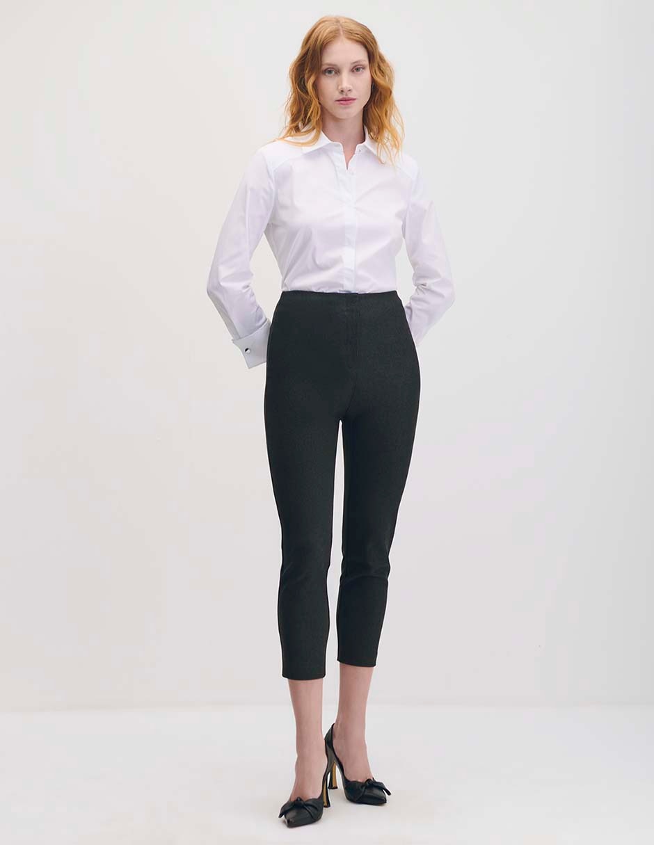 Legging cintura alta con elástico para mujer 2