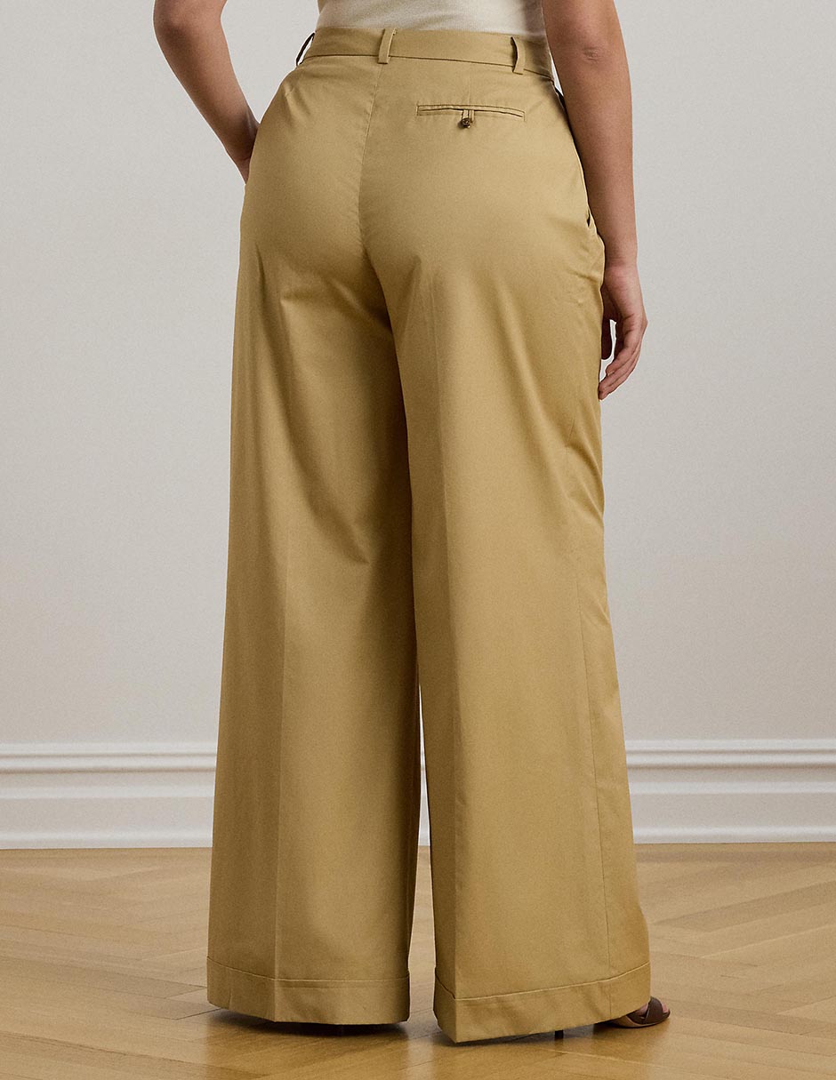 Pantalón de vestir wide leg para mujer 2