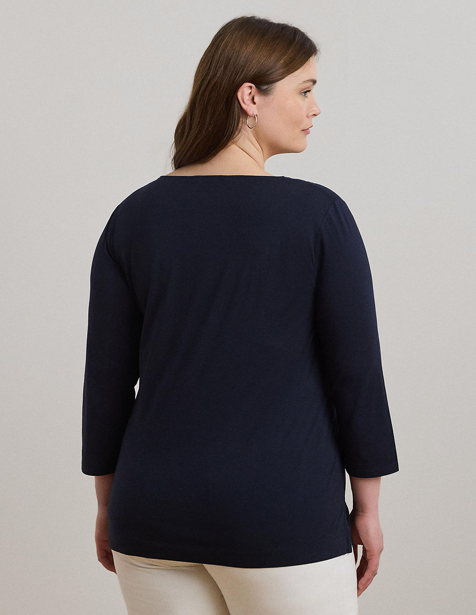 Blusa manga 3/4 para mujer 5