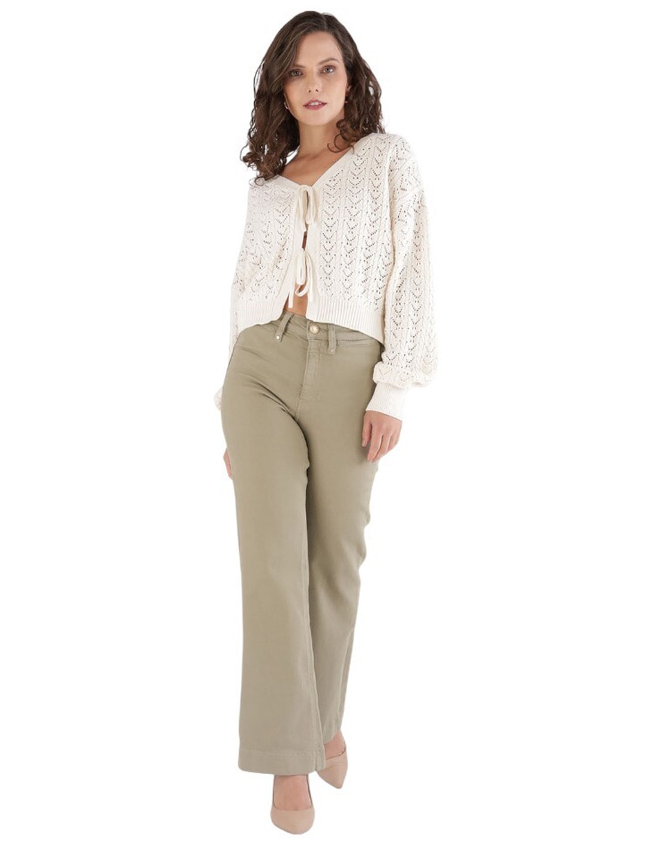 Jeans straight para mujer 2
