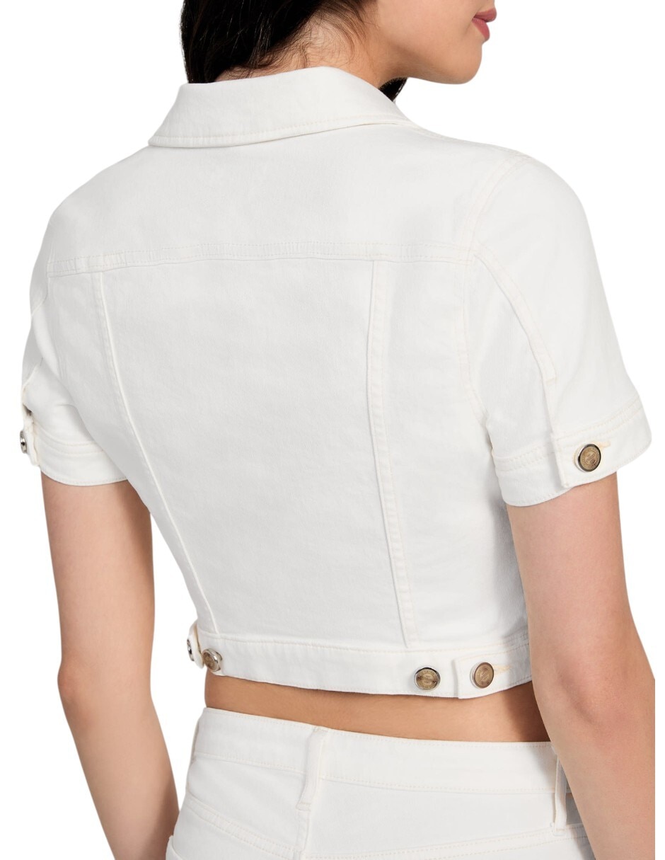 Blusa manga corta para mujer 4