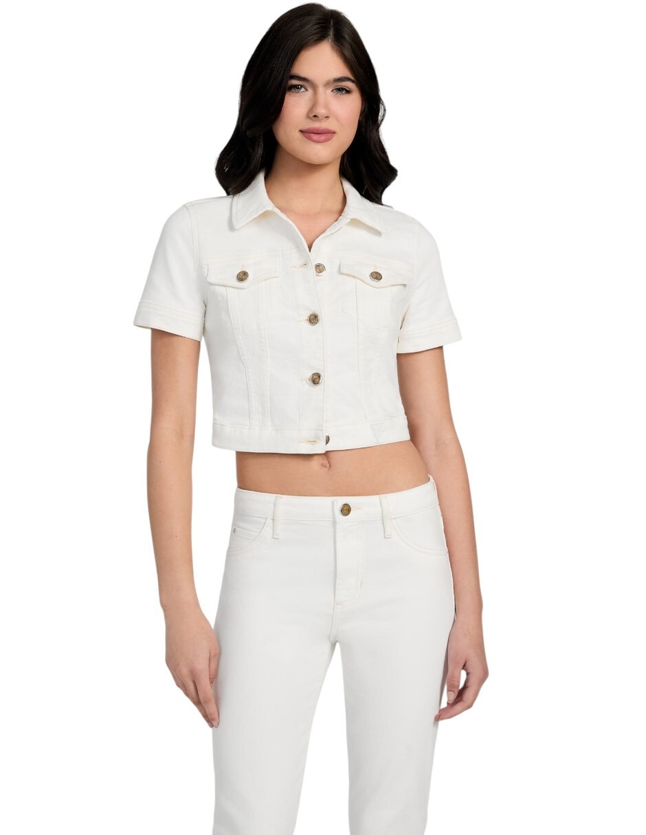 Blusa manga corta para mujer 5