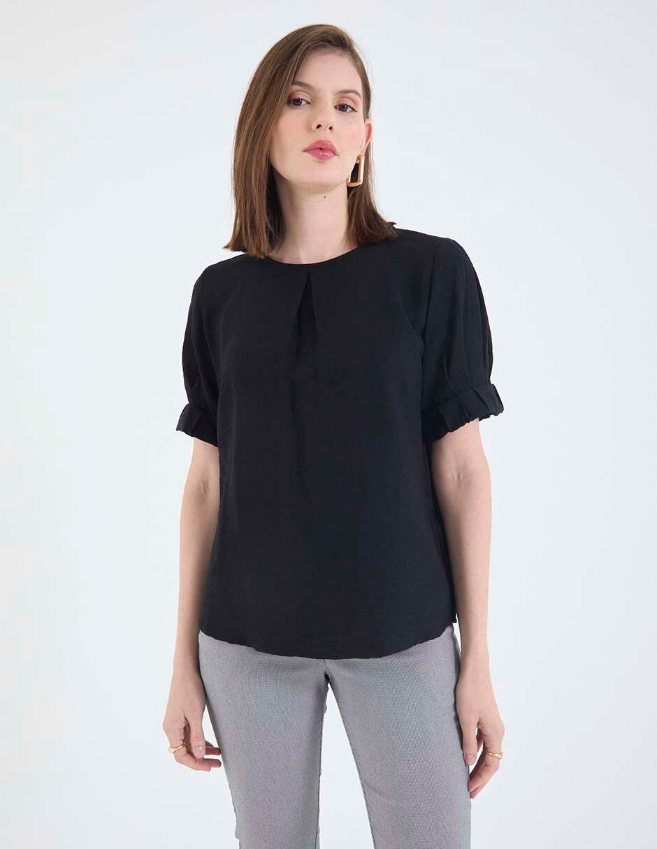 Blusa Dkny manga corta para mujer Liverpool