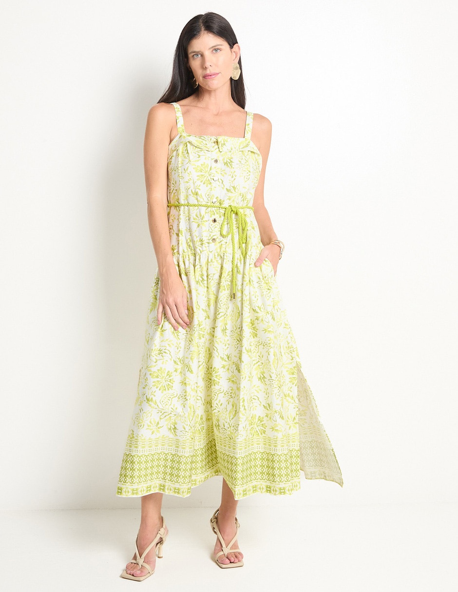 Vestido crop casual para mujer