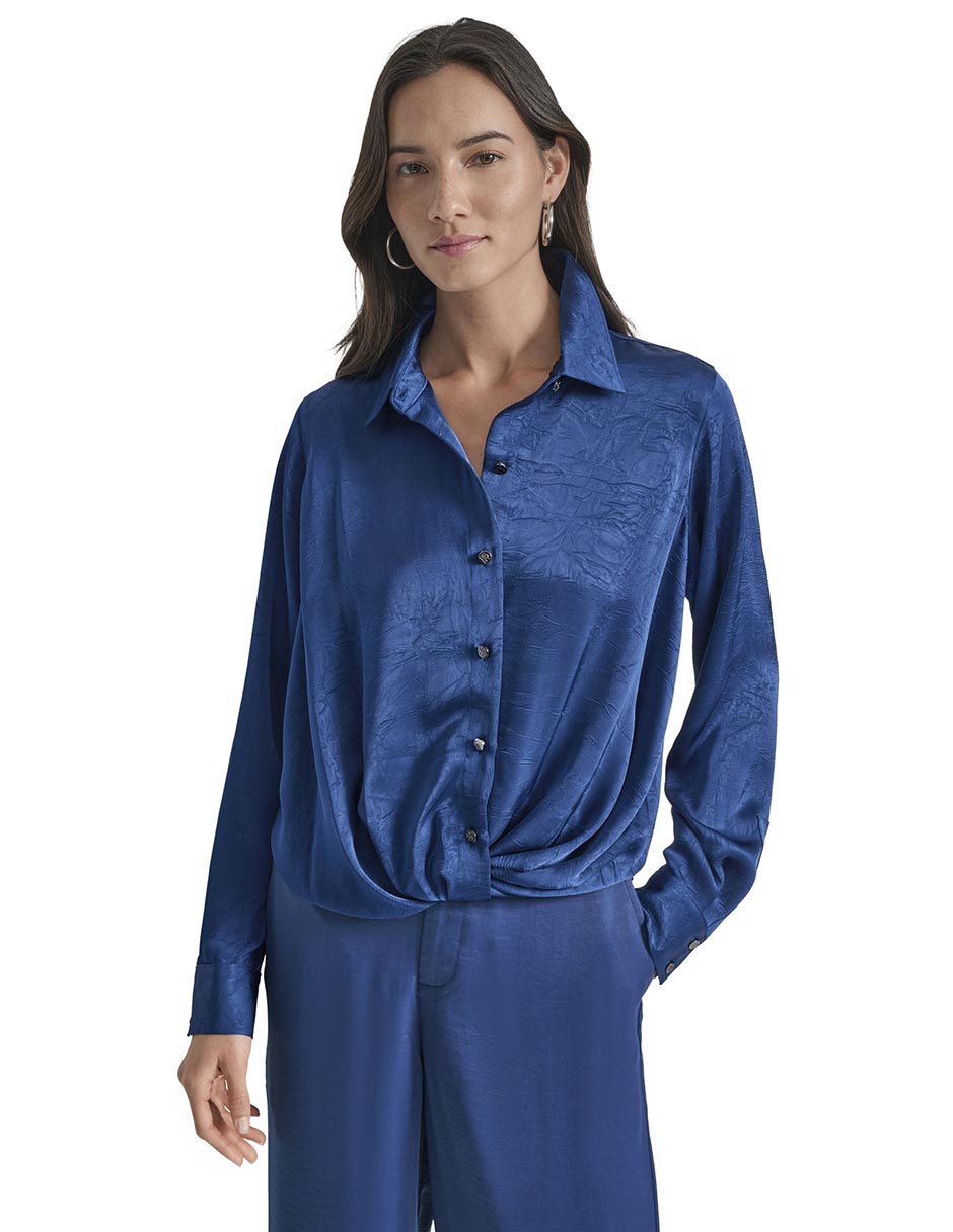 Blusa Dkny manga larga para mujer Liverpool