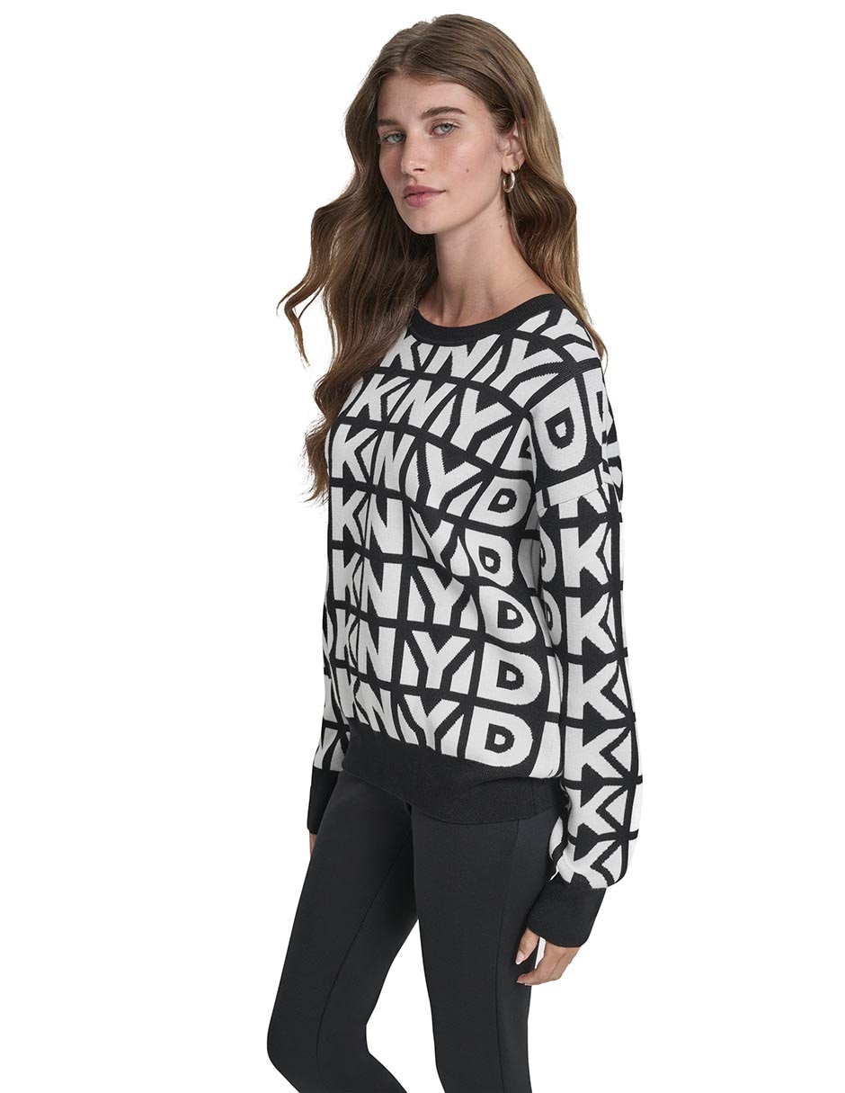 Suéter cuello redondo para mujer 3
