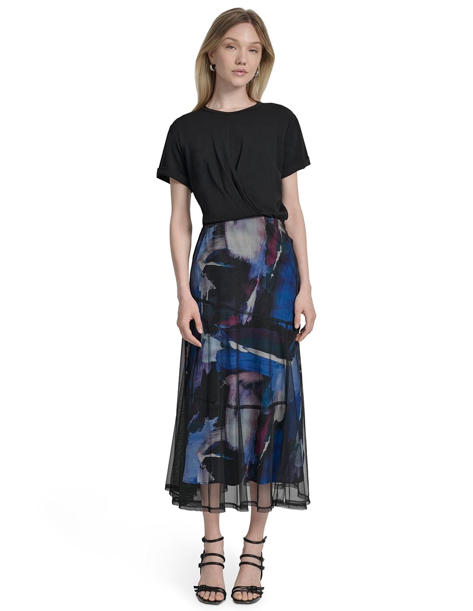 Vestido crop casual para mujer