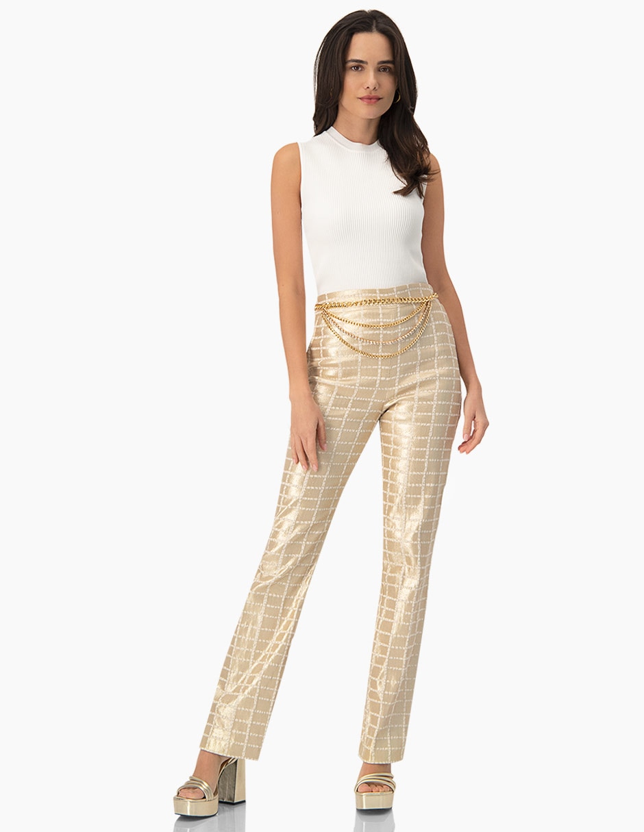 Pantalón regular para mujer 5